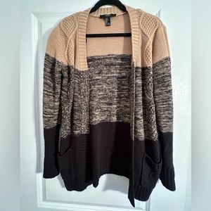 Oversized multicolor Cardigan. Size small